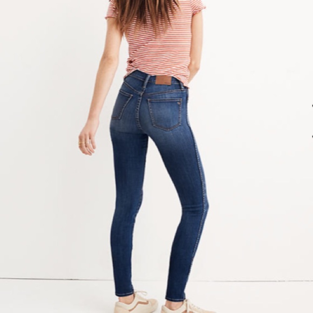 Madewell High Riser Skinny Jeans